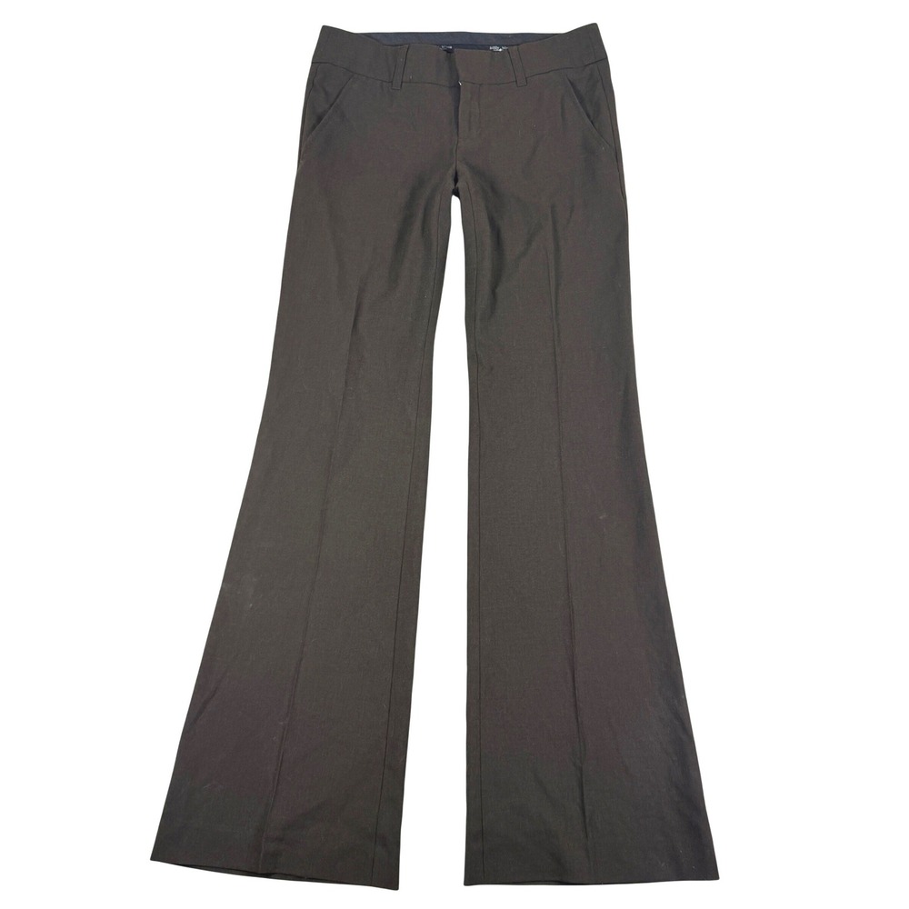 Billy Blues Womens‎ Brown Flare Leg Dress Pants Size 4 Workwear